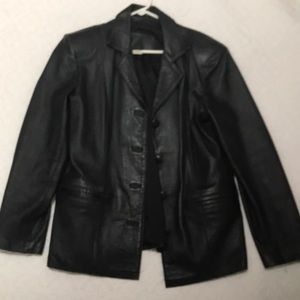 Leather jacket